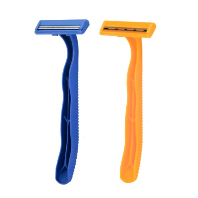 Double twin 2 blade mens shaving safety disposable body razor mens personal care rasoir